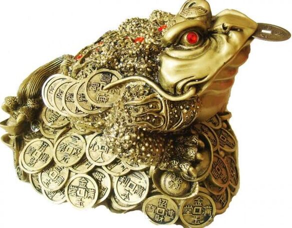 The three-legged toad will attract stable wealth and luck into your home.