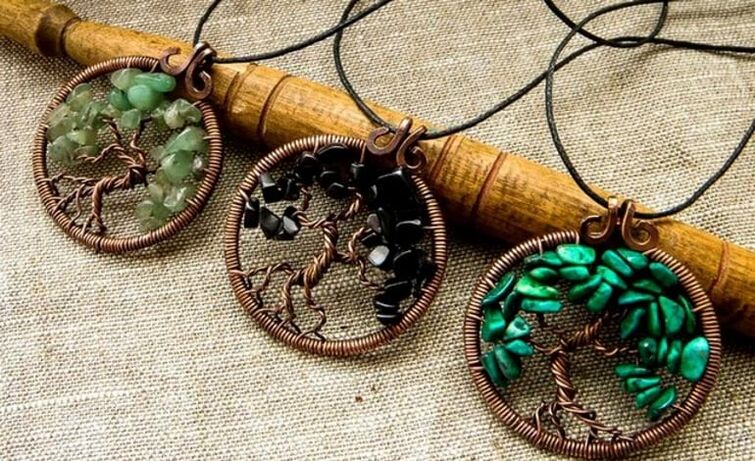 Amulet pendant for health and luck